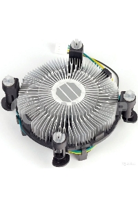 Кулер Intel E97379серебристый/черный 90мм алюминий 2500rpm 27db 4-pin 73W 58мм
