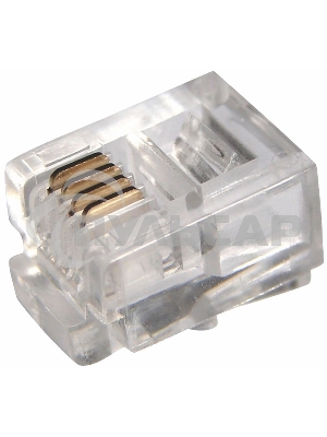 PROconnect Телефонный разъем RJ-14(6P4C)