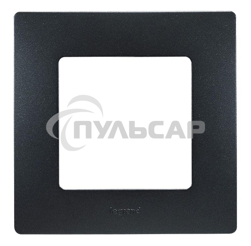 Рамка 1-м Etika антрацит Leg 672581