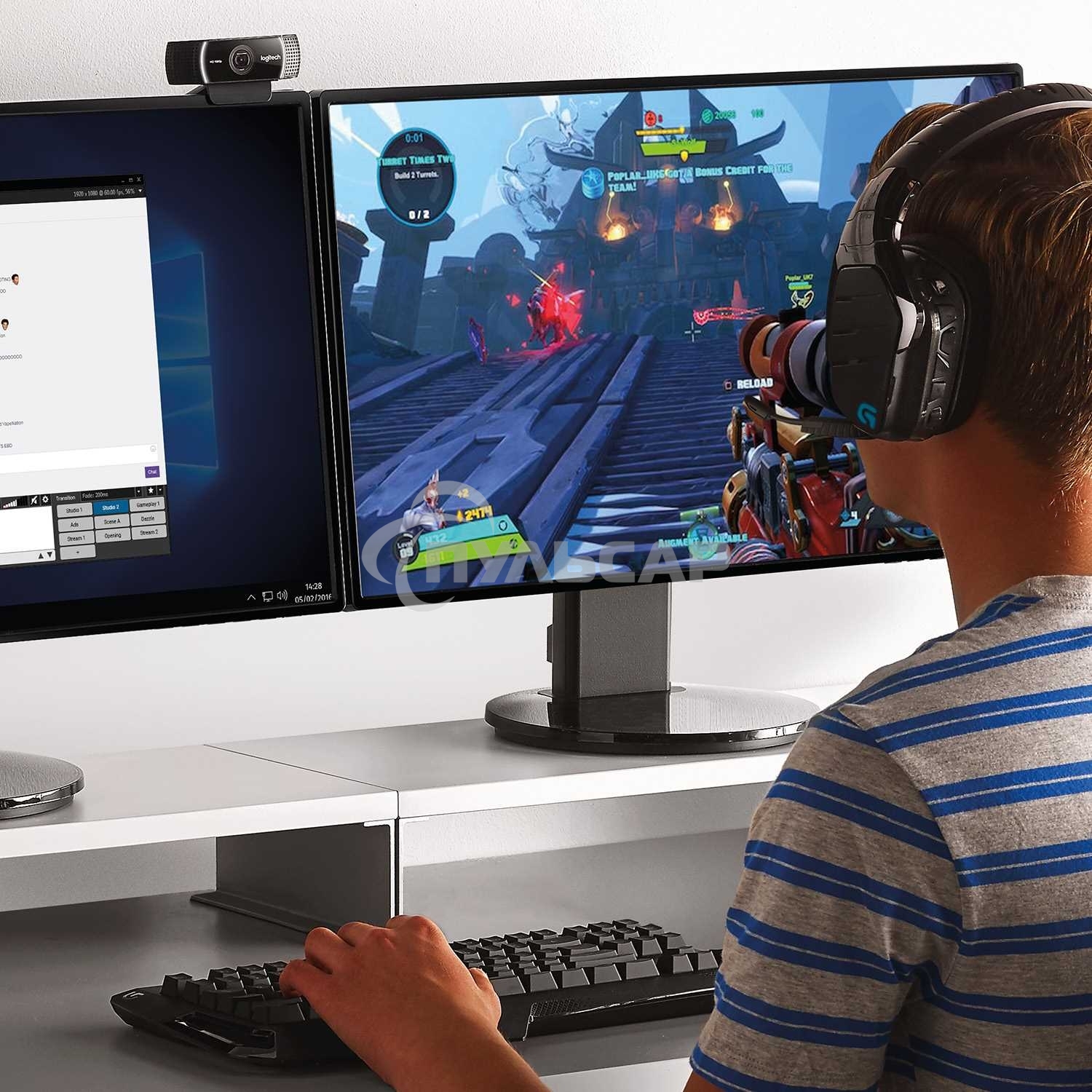 Веб-камера Logitech C922 Pro Stream Webcam