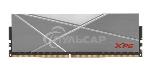 Оперативная память XPG Spectrix D50 RGb, DDR4, 8Gb (1x8Gb), 3200MHz, CL16, одноранговая, UDIMM, с радиатором, RGb, серый