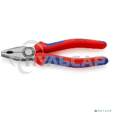Пассатижи KNIPEX 0302180180мм ручки с двухцветными многокомпонентными чехлами