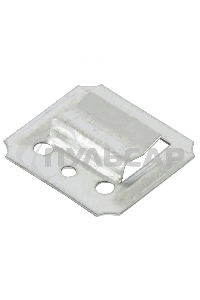 Кляймер №2 оцинкованный с гвоздями, 100шт., Россия Сибртех