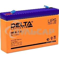 Батарея Delta HR 6-7.2 (7.2 А\ч, 6В)