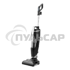 Пылесос вертикальный паровой Kitfort KT-575-1 черный, питание питание от сети, 1600 Вт, уборка влажная/паром/сухая, пылесборник 1.1 л