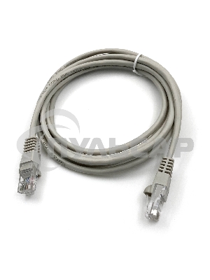Патч-корд Buro UTP cat5E 2м серый RJ-45 (m)-RJ-45 (m)