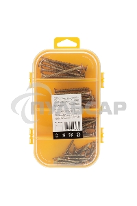 Набор саморезов для ДСП 255 шт.