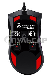 Мышь проводная A4Tech Bloody W90 Pro черный, 16000 dpi, USB, кнопки - 10