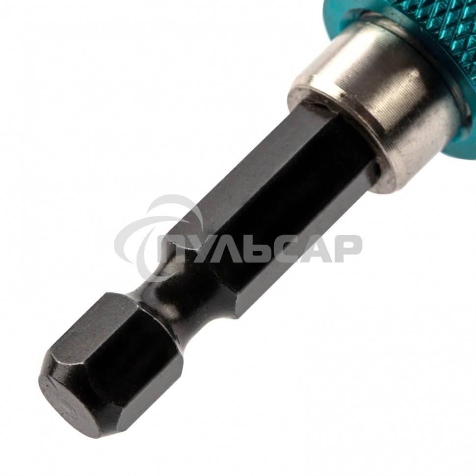 Адаптер для бит с ограничителем и двойным магнитом, 1/4