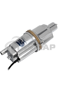 Вибрационный СИБРТЕХ насос СВН300Н-15 нижний забор 300 Вт напор 75 м 1200 л/ч кабель 15 м 99306