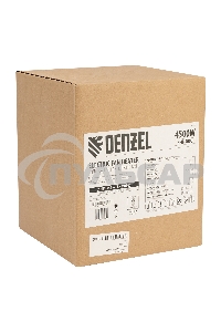 Тепловая пушка Denzel SFH-5000, 230 В, 400 м3/ч, 3 реж. вентилятор, 3000/4500 Вт