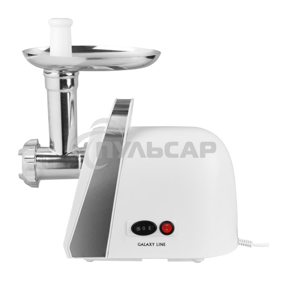 Мясорубка электрическая Galaxy Line GL 2421, белый, 1600 Вт, функция 