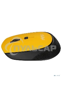 Мышь беспроводная HIPER HOMW-085 желтый, 1600 dpi, радиоканал, USB, кнопки - 4