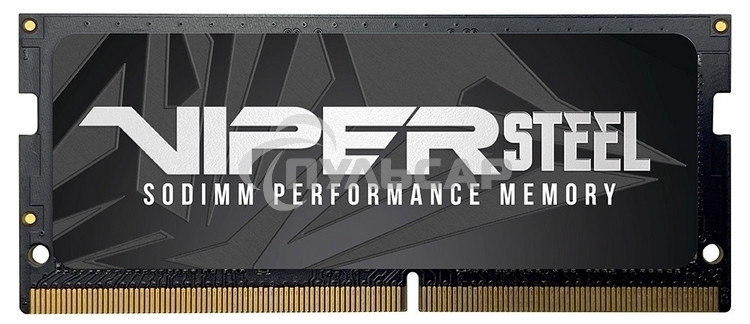 Оперативная память Patriot Viper Steel, DDR4, 16Gb (1x16 Gb), 2400 MHz, CL15 SO-DIMM