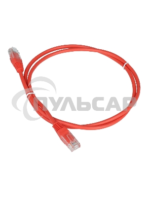 Патч-корд Lanmaster TWT UTP кат.5e, с заливными колпачками, 1.0 м, оранжевый