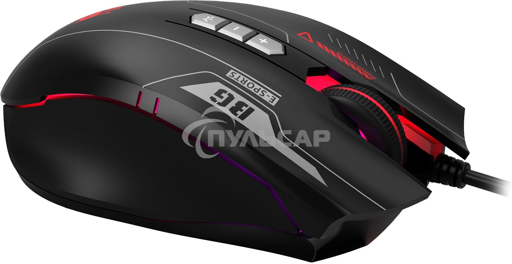 Комплект клавиатура + мышь A4Tech Bloody B1700 клав:черный мышь:черный USB LED (B1700 ( B140N +ES7 + BP-50M))