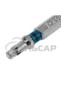 Набор бит TORX 20х50, сталь S2, 10 шт. Gross