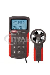 Анемометр UT361, анемометр-термометр с крыльчаткой, 2 ~ 30м/с, 0 ~ 40С