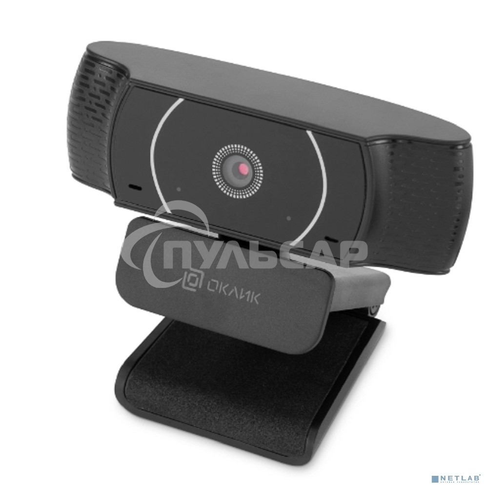 Веб-камера Оклик OK-C016HD черный 1Mpix (1280x720) USB2.0 с микрофоном