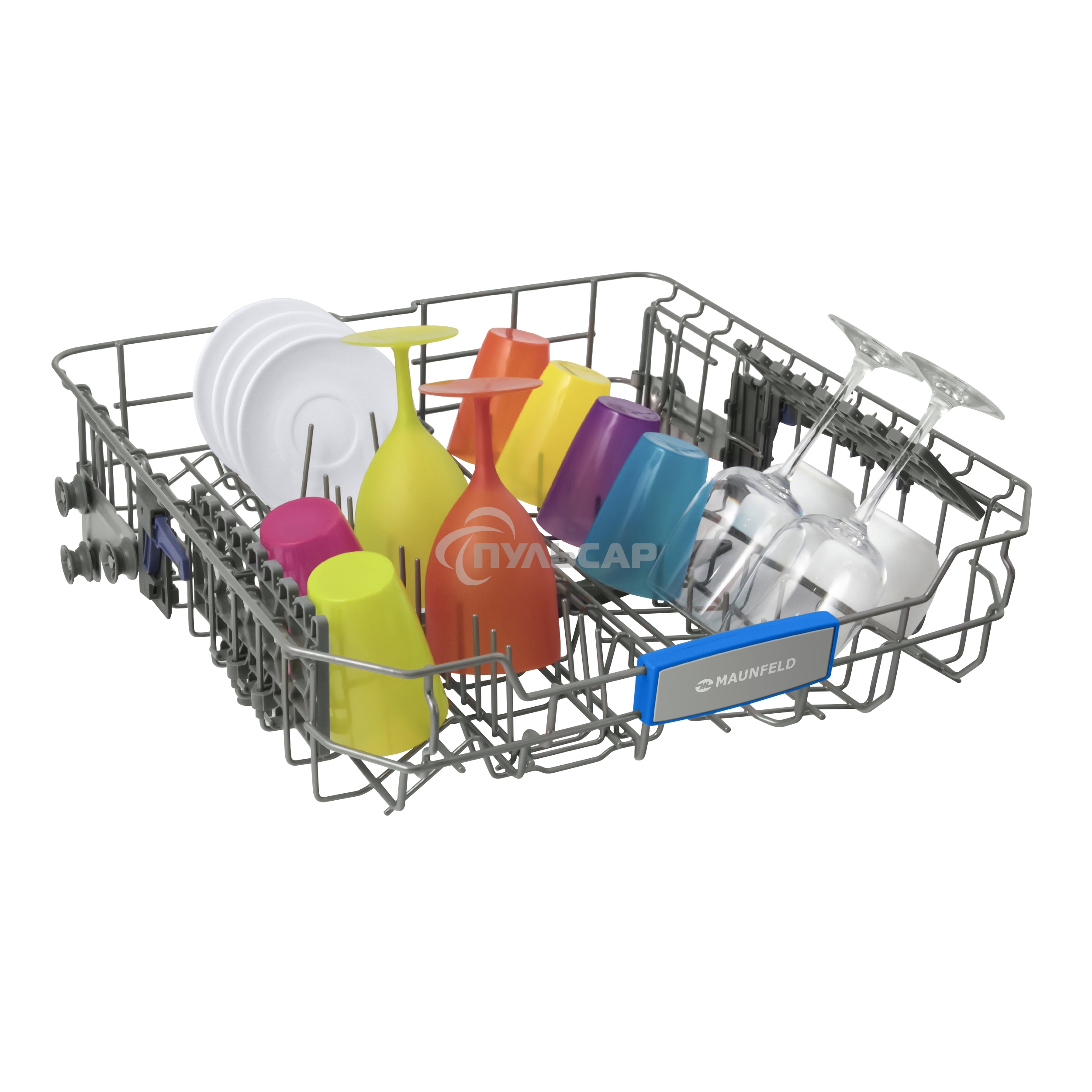 Встраиваемая посудомоечная машина Maunfeld MLP-12IM, черный, 59.8 см, 14 компл., 44 дБ, класс A++