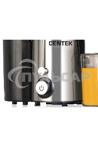 Соковыжималка Centek CT-1209 нержавеющая сталь/черный, 600 Вт