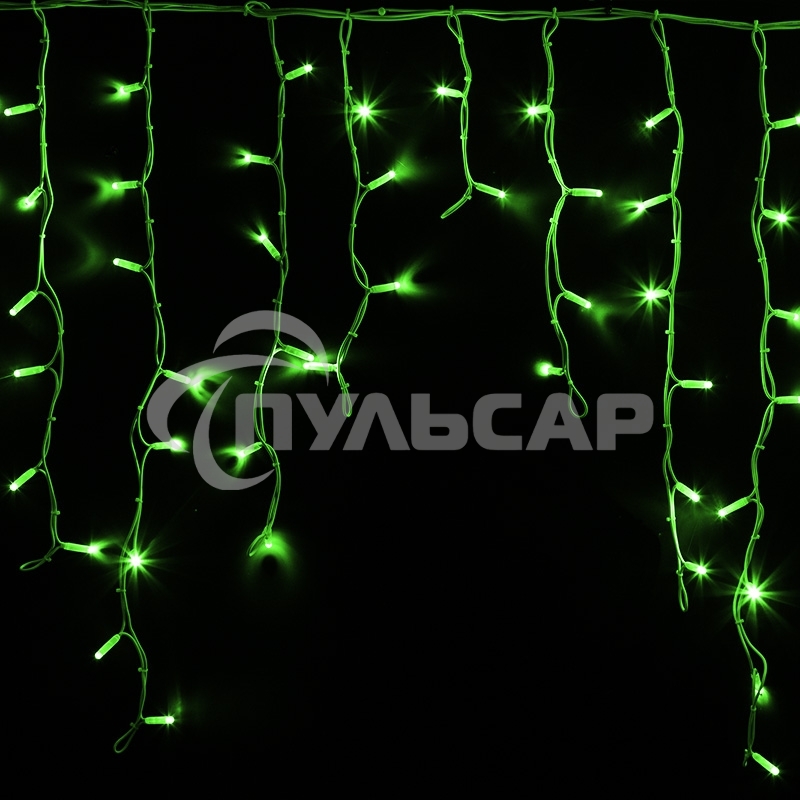 Гирлянда Neon-night Айсикл (бахрома) светодиодный, 5,6 х 0,9 м, белый провод 