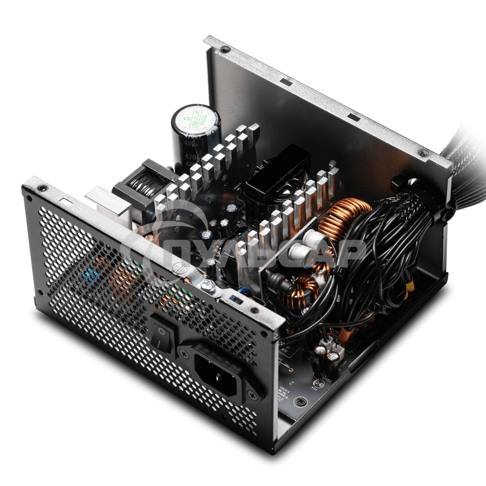 Блок питания ADATA XPG PYLON 750 (PYLON750B-BKCEU), 750 Вт, 120мм, 80 PLUS Bronze, 120мм, черный