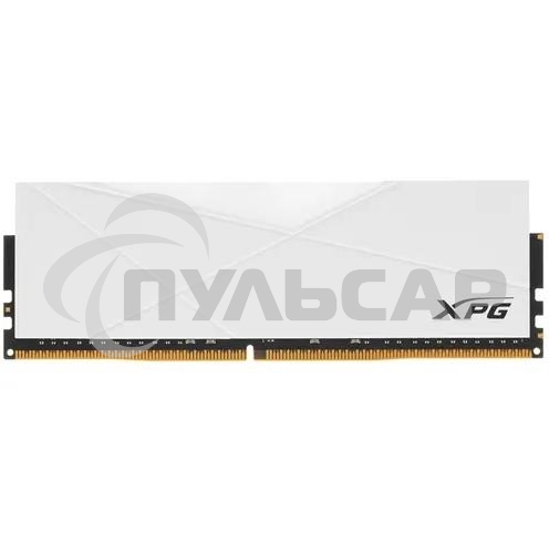 Оперативная память XPG Spectrix D50 RGb, DDR4, 16Gb (1x16Gb), 3200MHz, CL16, DIMM, с радиатором, RGb, белый