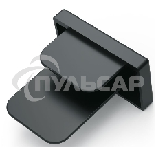 Заглушка для трекового шинопровода Gauss черный