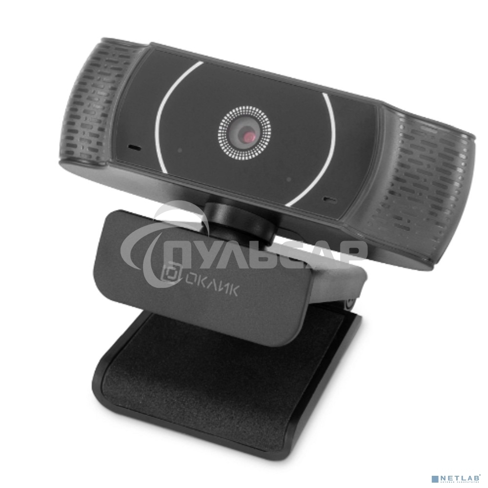 Веб-камера Оклик OK-C016HD черный 1Mpix (1280x720) USB2.0 с микрофоном
