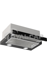 Вытяжка встраиваемая Kuppersberg Slimhit 50 BG черный/серый, 50 см, 750 куб. м/ч, 51 дБ