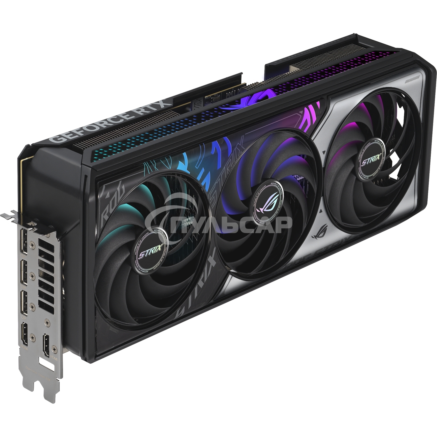 Видеокарта ASUS RTX5070Ti ROG STRIX OC 16Gb GDDR7 256bit 3xDP 2xHDMI 3FAN RTL ROG-STRIX-RTX5070TI-O16G-GAMING