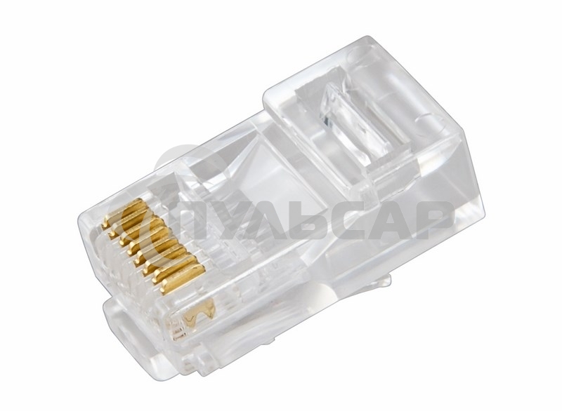Разъем RJ-45(8P8C) под витую пару, UTP, категория 5e