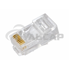 Разъем RJ-45(8P8C) под витую пару, UTP, категория 5e