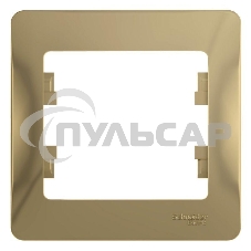 Рамка 1-м Glossa титан SchE GSL000401