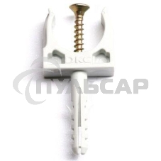 Держатель с защелкой и дюбелем. д.32мм 51332 DKC Держатель с защелкой и дюбелем. д.32мм 51332 DKC