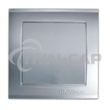 Выключатель 1-кл. СП Бриллиант 10А IP20 серебр. Universal 7949612 Выключатель 1-кл. СП Бриллиант 10А IP20 серебр. Universal 7949612