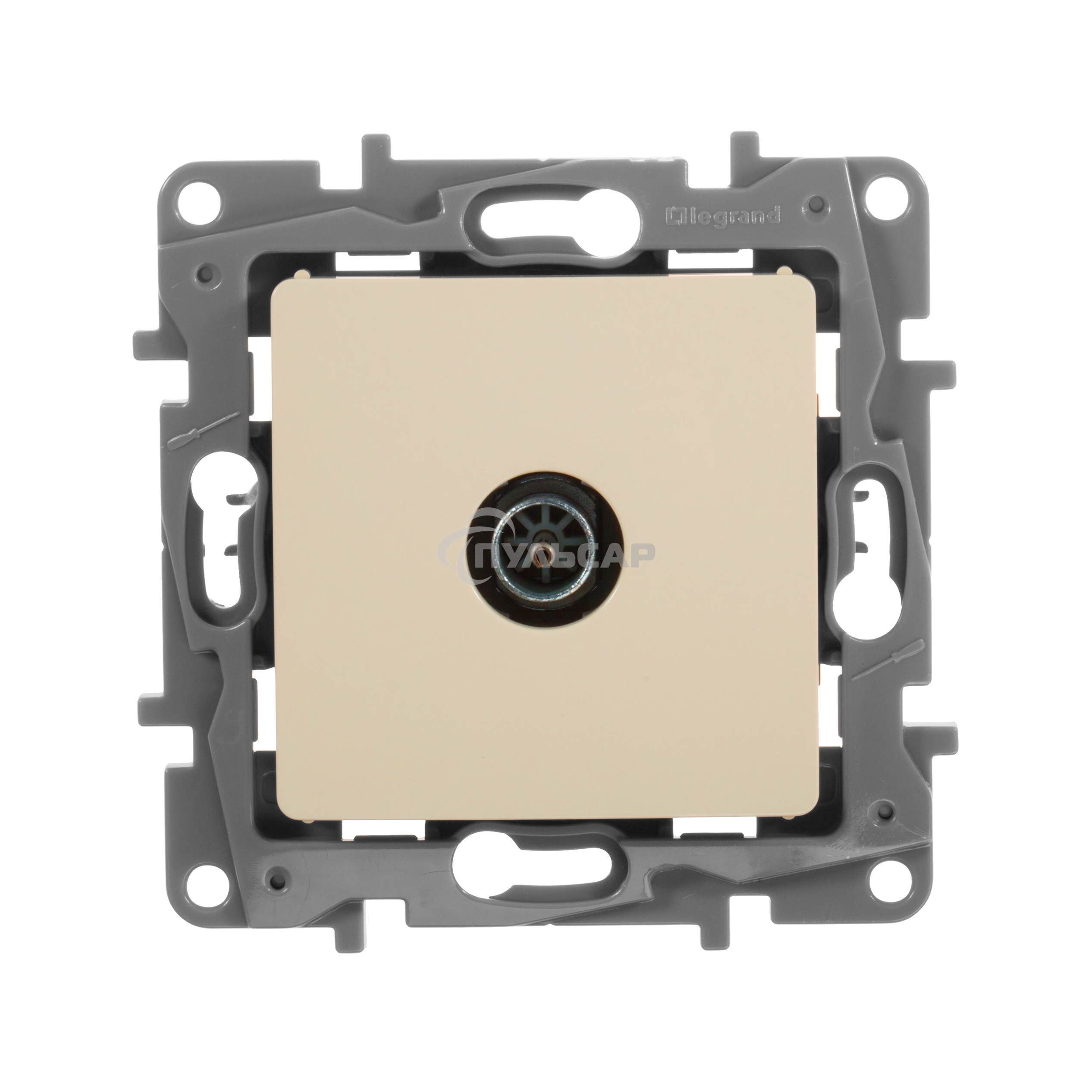 Розетка TV Звезда сл. кость ETIKA 