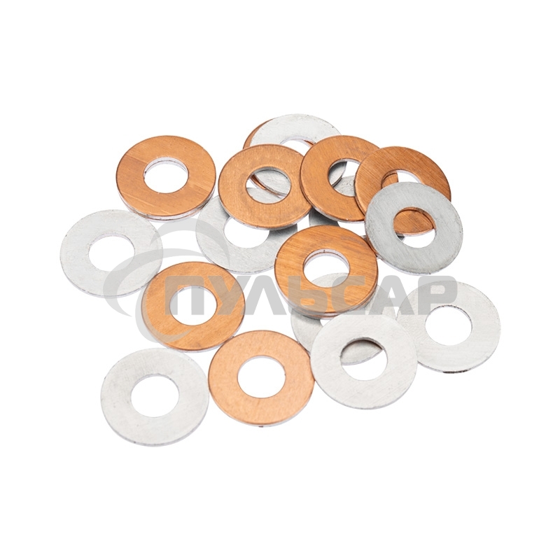 Шайба алюмомедная ШАМ 24/11 (в упак. 100 шт.) Rexant