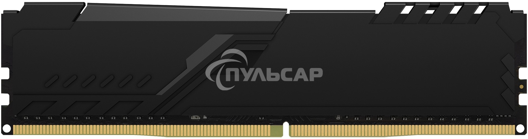 Оперативная память Kingston Fury Beast, DDR4, 32Gb (1x32Gb), 3200MHz, CL16, DIMM, с радиатором, черный