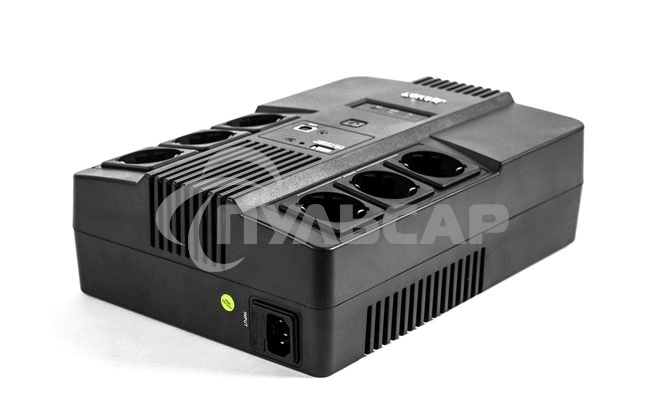 Источник бесперебойного питания SKAT-UPS 800 AI ИБП 220В 480Вт 1 АКБ 9А.ч внутр. меандр. стаб-ция напр-я. 6 выходов Бастион 452