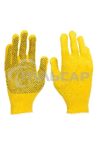 Перчатки в наборе, 5 пар, цвета в ассортименте, ПВХ точка, L, Россия Palisad