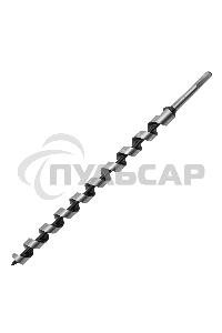 Сверло Matrix по дереву шнековое, 25x460 мм, 6-гранный хвостовик