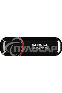 Флешка USB ADATA UV150 (AUV150-512G-RBK), 512 Gb, USB 3.2, R/W 100/30, черный