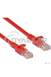 Патч-корд UTP кат. 5e,1м ExeGate красный