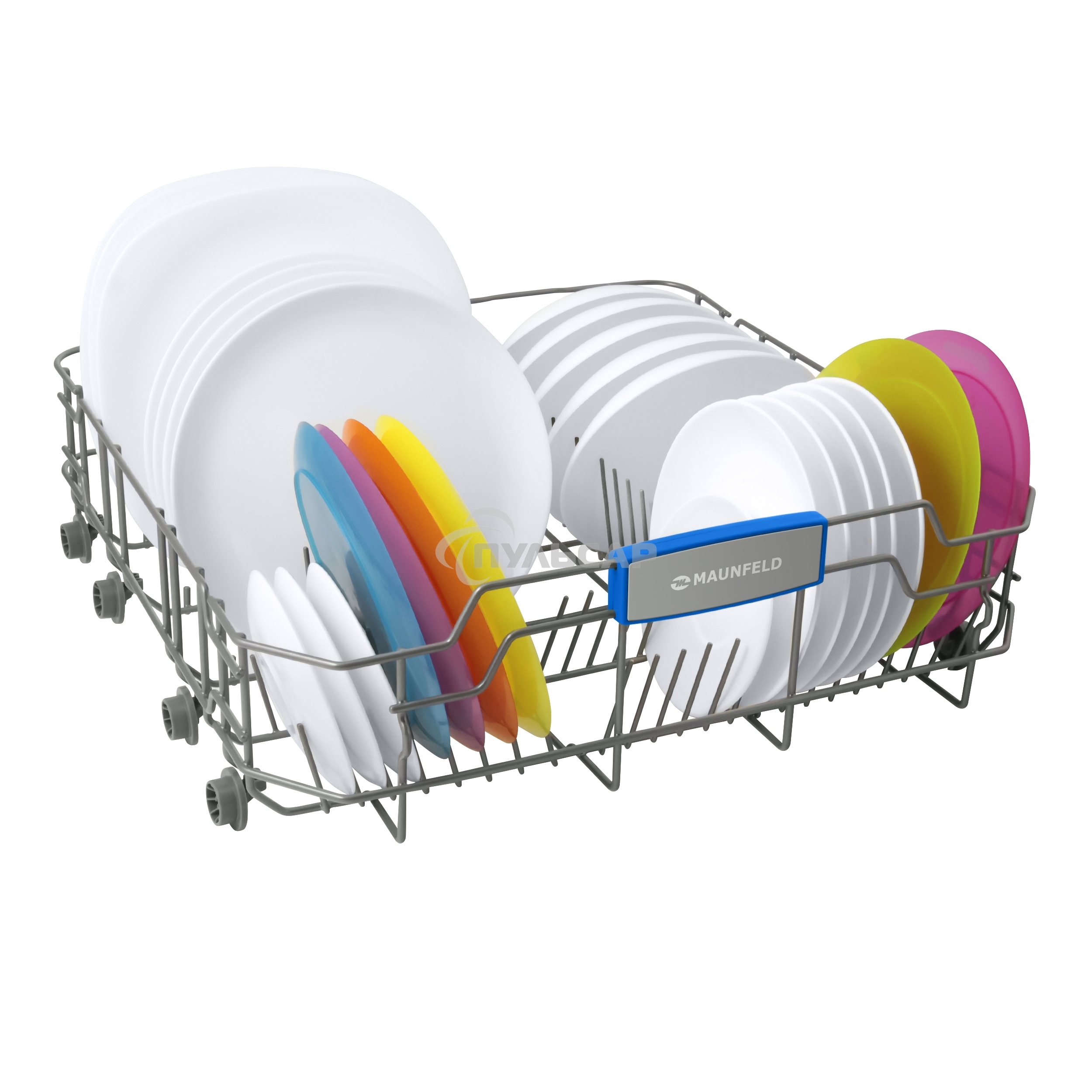 Встраиваемая посудомоечная машина Maunfeld MLP-12IM, черный, 59.8 см, 14 компл., 44 дБ, класс A++