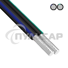 Провод самонесущий СИП-4 2x16,0 мм² 100 м ГОСТ Провод самонесущий СИП-4 2x16,0 мм² 100 м ГОСТ