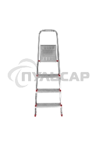 Стремянка металлическая 4 ступеньки, усиленный профиль Rexant 12-5054