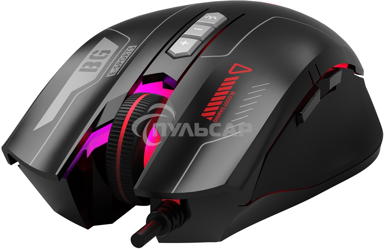 Комплект клавиатура + мышь A4Tech Bloody B1700 клав:черный мышь:черный USB LED (B1700 ( B140N +ES7 + BP-50M))