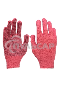 Перчатки в наборе, 5 пар, цвета в ассортименте, ПВХ точка, L, Россия Palisad